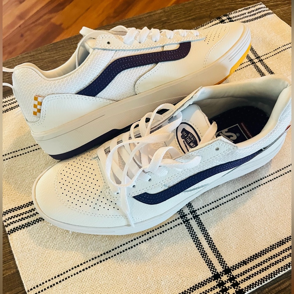 Vans Skate Zahba Purple and Gold